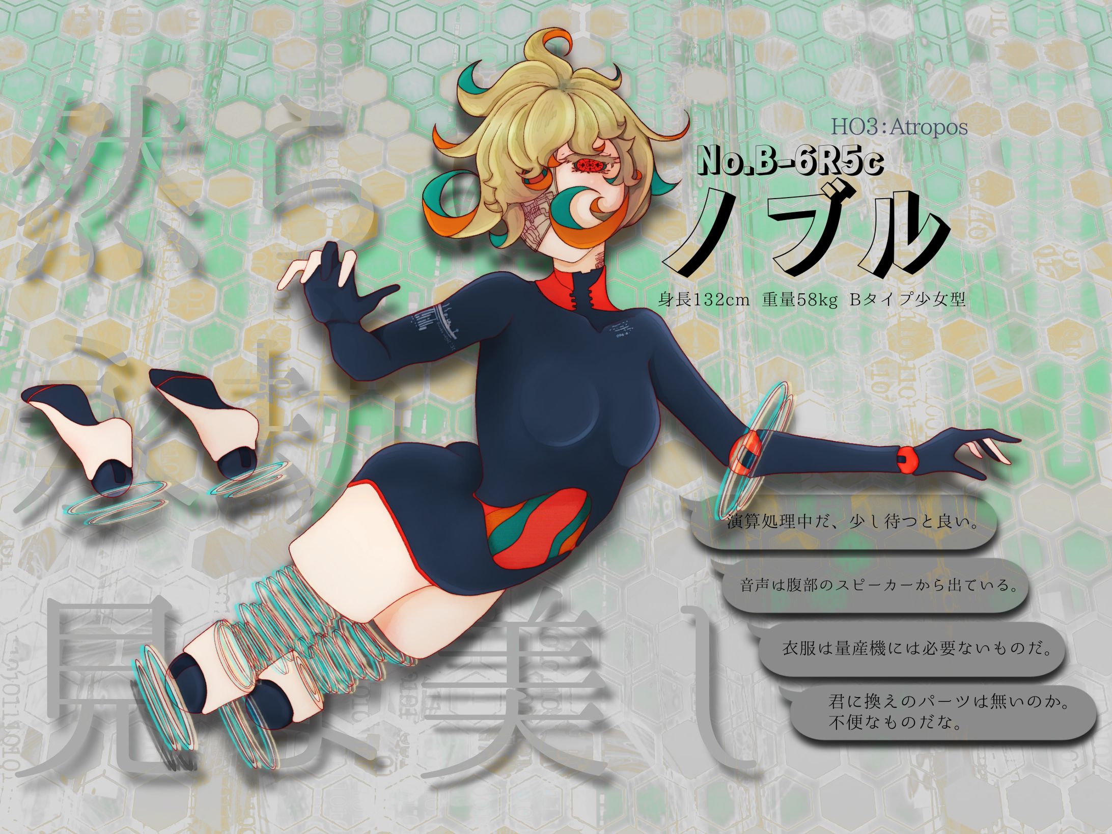 近未来の少女型オートマタ-1