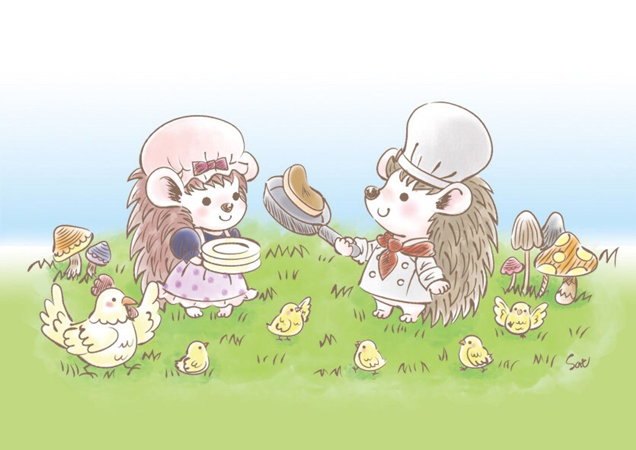 【オリジナル】アニマルイラストA-1