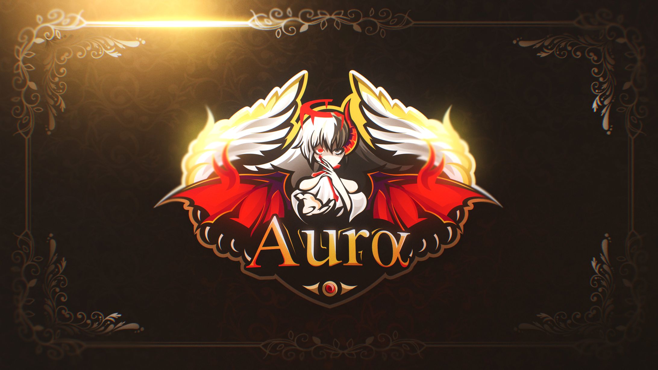 クラン Aurα様　Mascot Logo-1