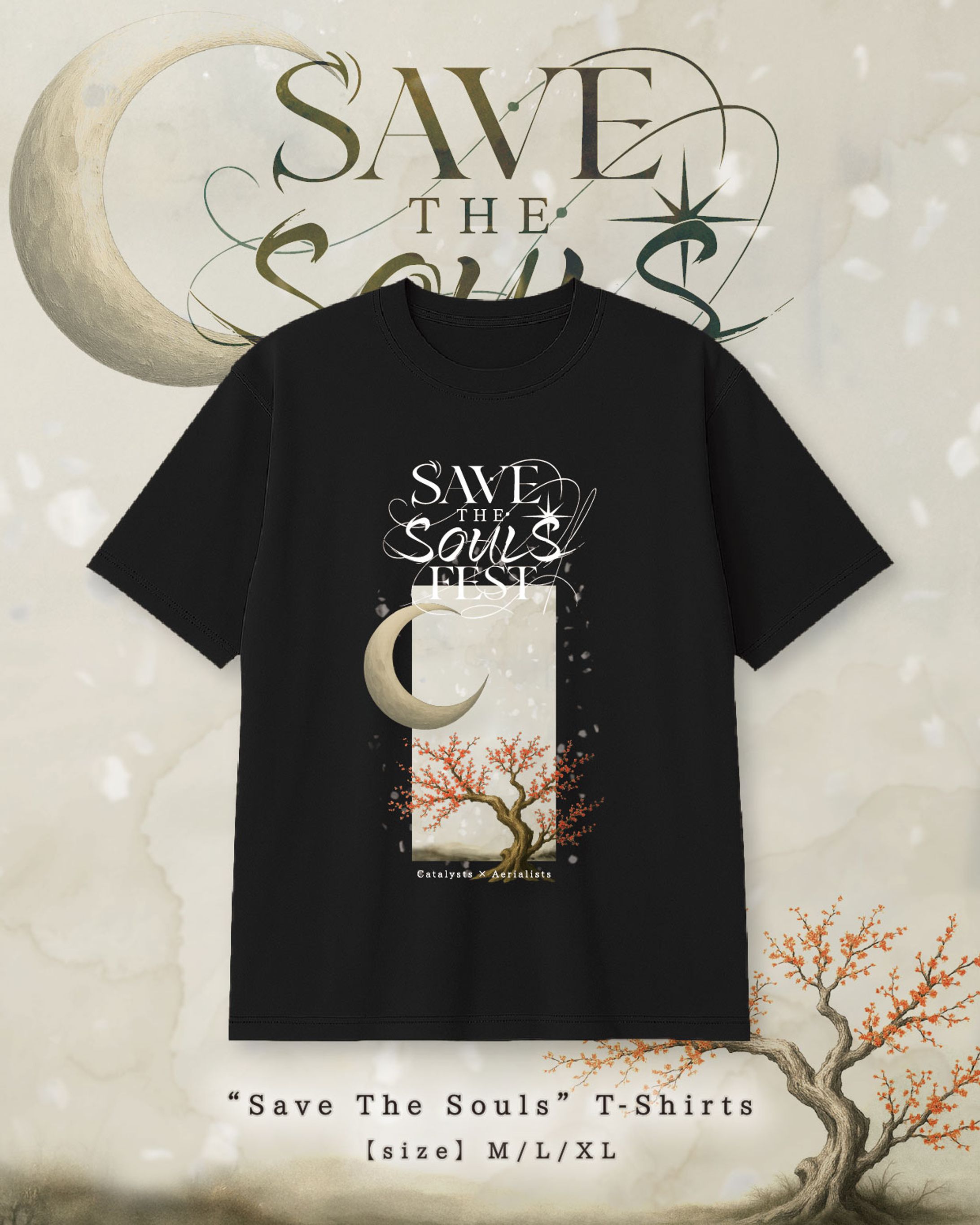 【Merchandise】"SAVE THE SOULS" T-shirts-1