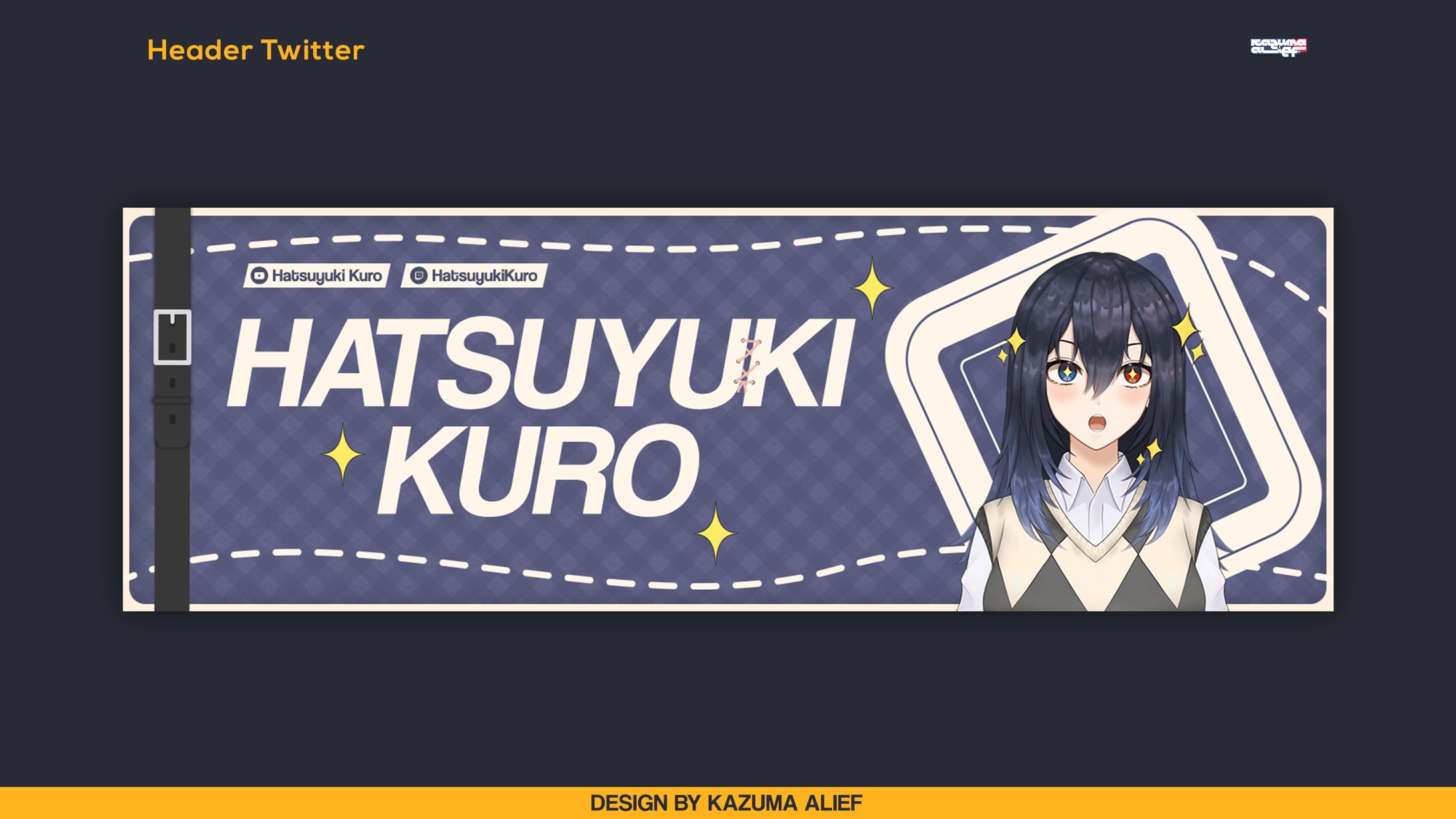[Twitter Header] Hatsuyuki Kuro-1