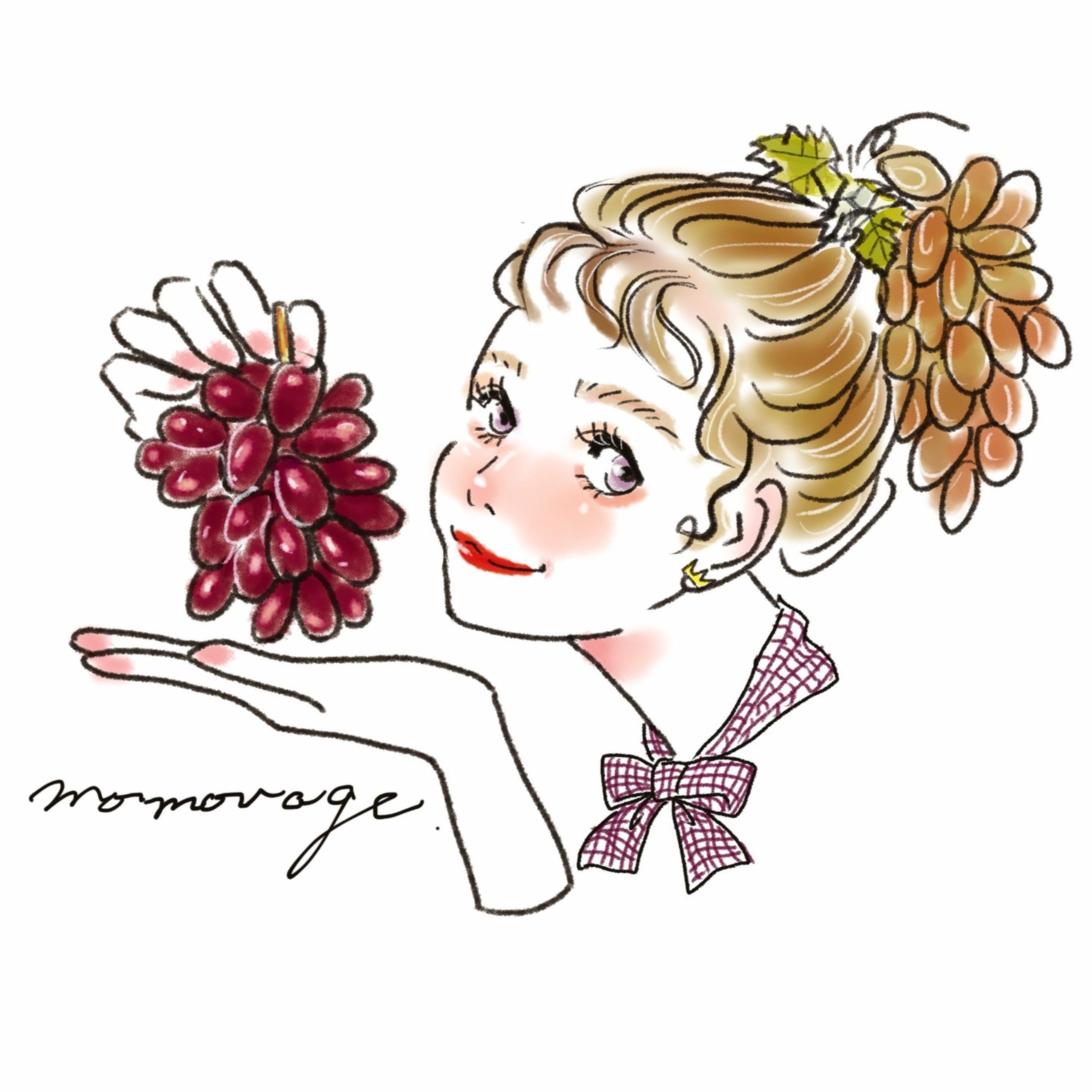 【work】以前「シャインマスカット」「りんご」「いちご」ちゃんをご依頼頂いた @momovage さんに「クイーンルージュ」ちゃんが追加されました🥰

シャインマスカットちゃんを気に入ってくださったJA長野さんとのタイアップ企画でご使用いただきノベルティにもなるそうです〜♪-1