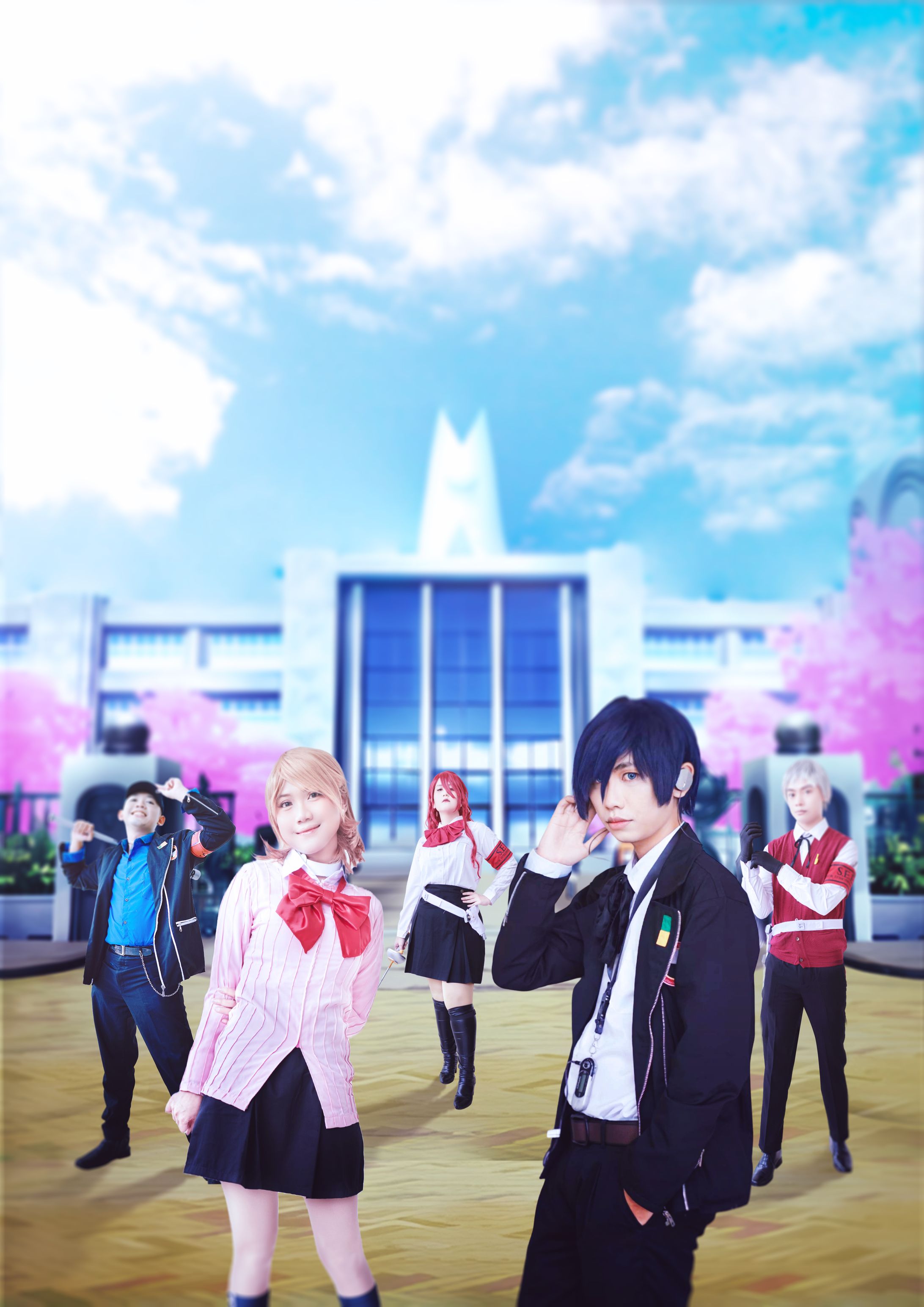 Aika's Persona 3 Poster - Cosplay Manipulation Edit-1