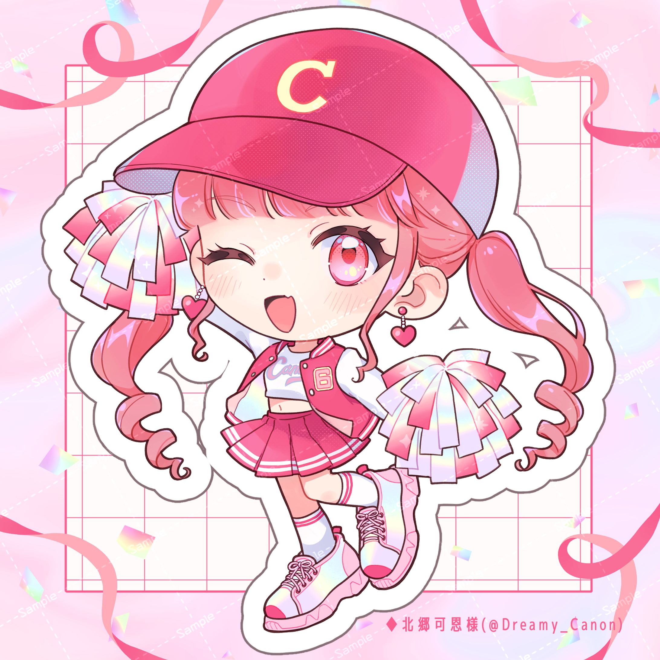 【お仕事】ミニキャライラスト-1