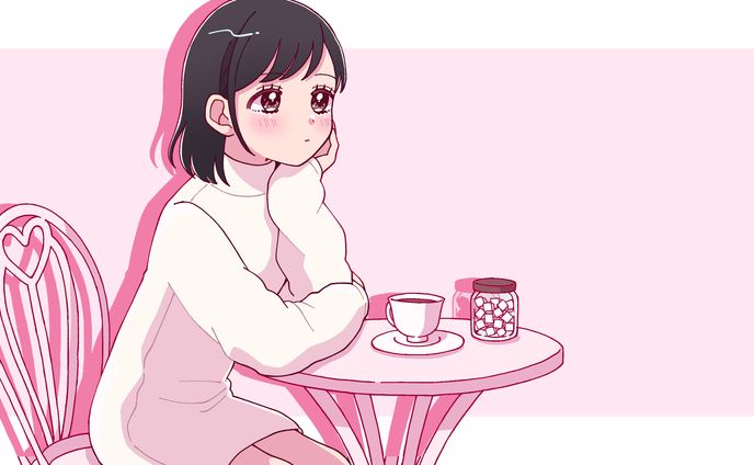 【ﾌﾘｰ】楽曲MVイラスト(Sugar / めろくる feat.初音ミク)