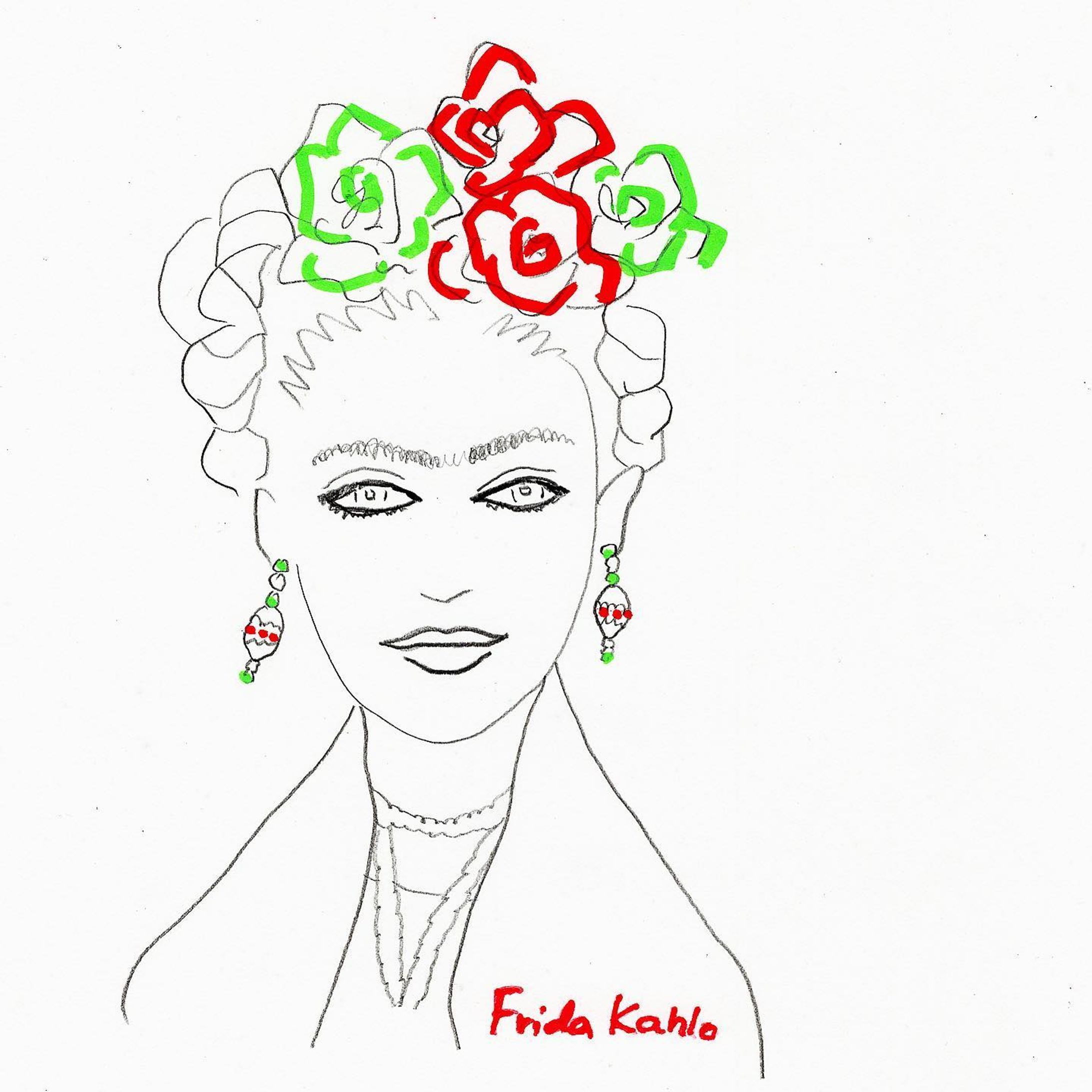 フリーダ・カーロ
#fridakalo #artist #painter #mexican #mexico #tacos🌮 #museum #illustrator #magazine #artmagazines #tate #フリーダカーロ #メキシコ #芸術家 #美術館巡り #雑誌 #美の巨人たち #イラスト #似顔絵 #ポートレート #花 #バラ #挿絵 #elliekubota-1