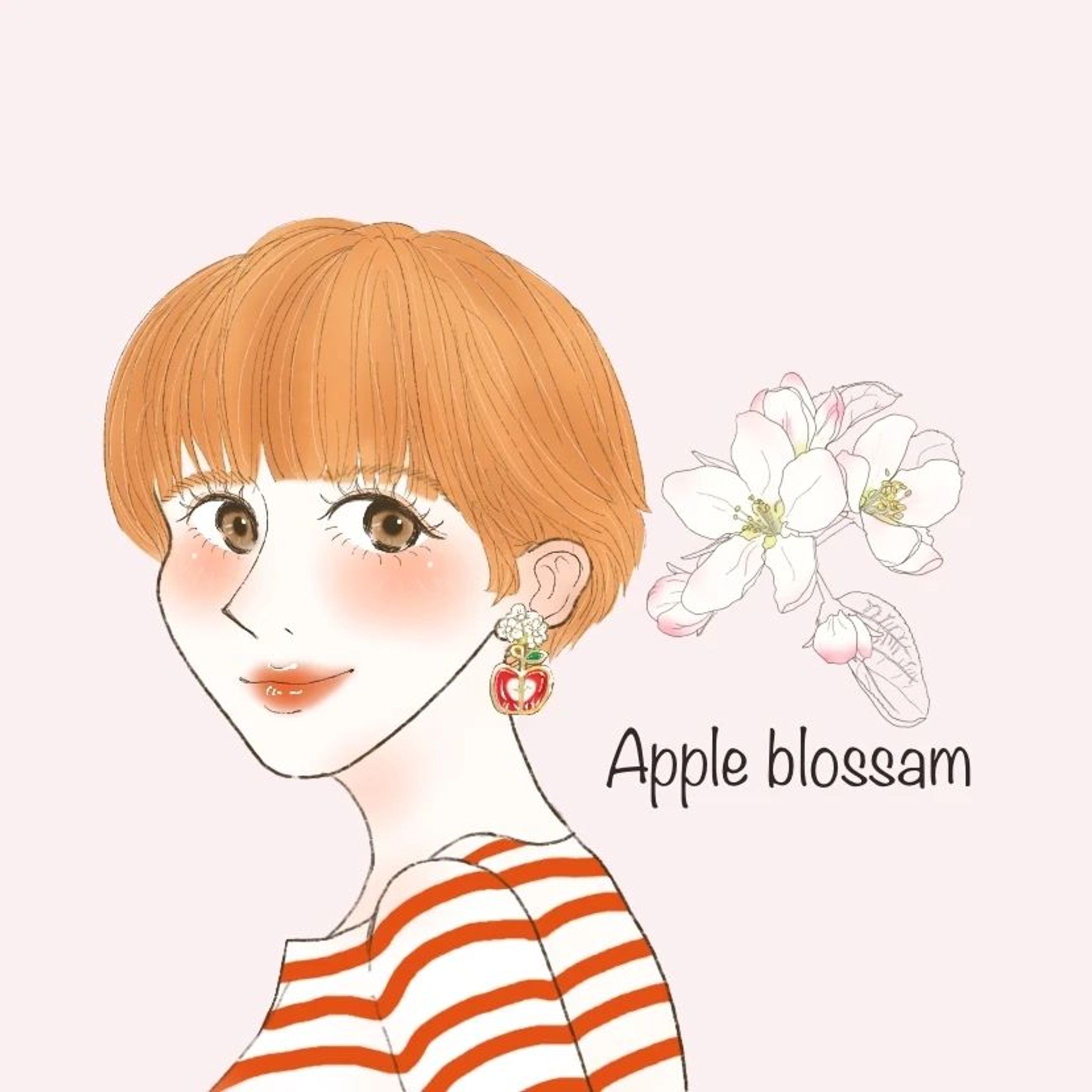 おはようございます☀️🙋‍♀️❗
本日は、、、、、
投稿日を間違えたので、
昨日の誕生花です💦

リンゴの花

花言葉は、
「優先」「選択」「選ばれた恋」
などです。

ちょっと花よりリンゴよりの
ファッションですが、可愛く描けた気がします✨

ピアスは、可愛いなと思ったハンドメイド作家さんの作品を参考に描いています。

本当にハンドメイド作家さんの作品は、
素敵なものが多く、見てるだけで、
ワクワクします🎵
色んな服とのコーディネートを
考えるのが楽しいです!
可愛いものを色々作れるなんて、
尊敬です!!

#ピアス #イヤリング
#illustration #illustrator #drawing  #ガールズイラスト #ファッション #fashion #ファッションイラストレーター #ファッションイラスト  #girl #絵 #art #ファッションスナップ #女の子イラストを描くのが好き #ヘアースタイル #メイク #アイコン  #スキンケア #アイコン作成 #イラスト好きな人と繋がりたい #誕生花 #アクセサリー  #女性イラスト-1