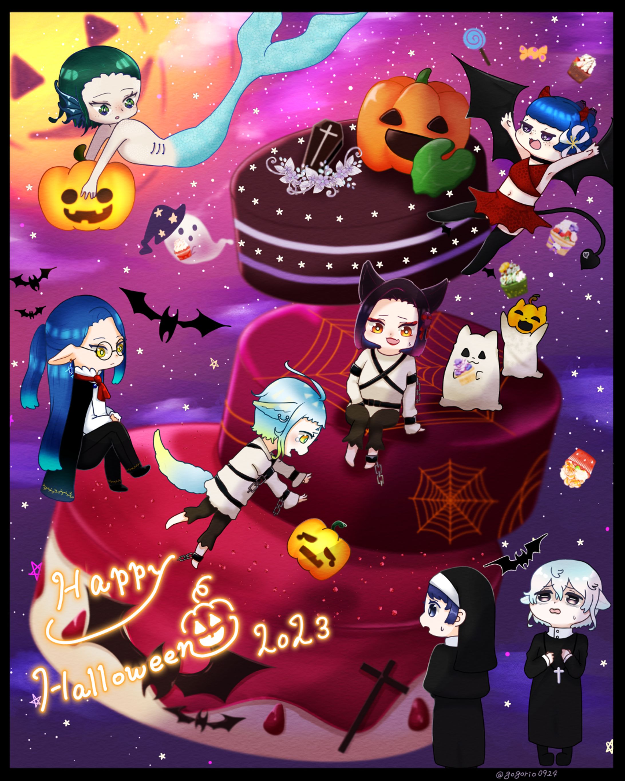 🦇🎃HappyHalloween！！！🎃🕷-1