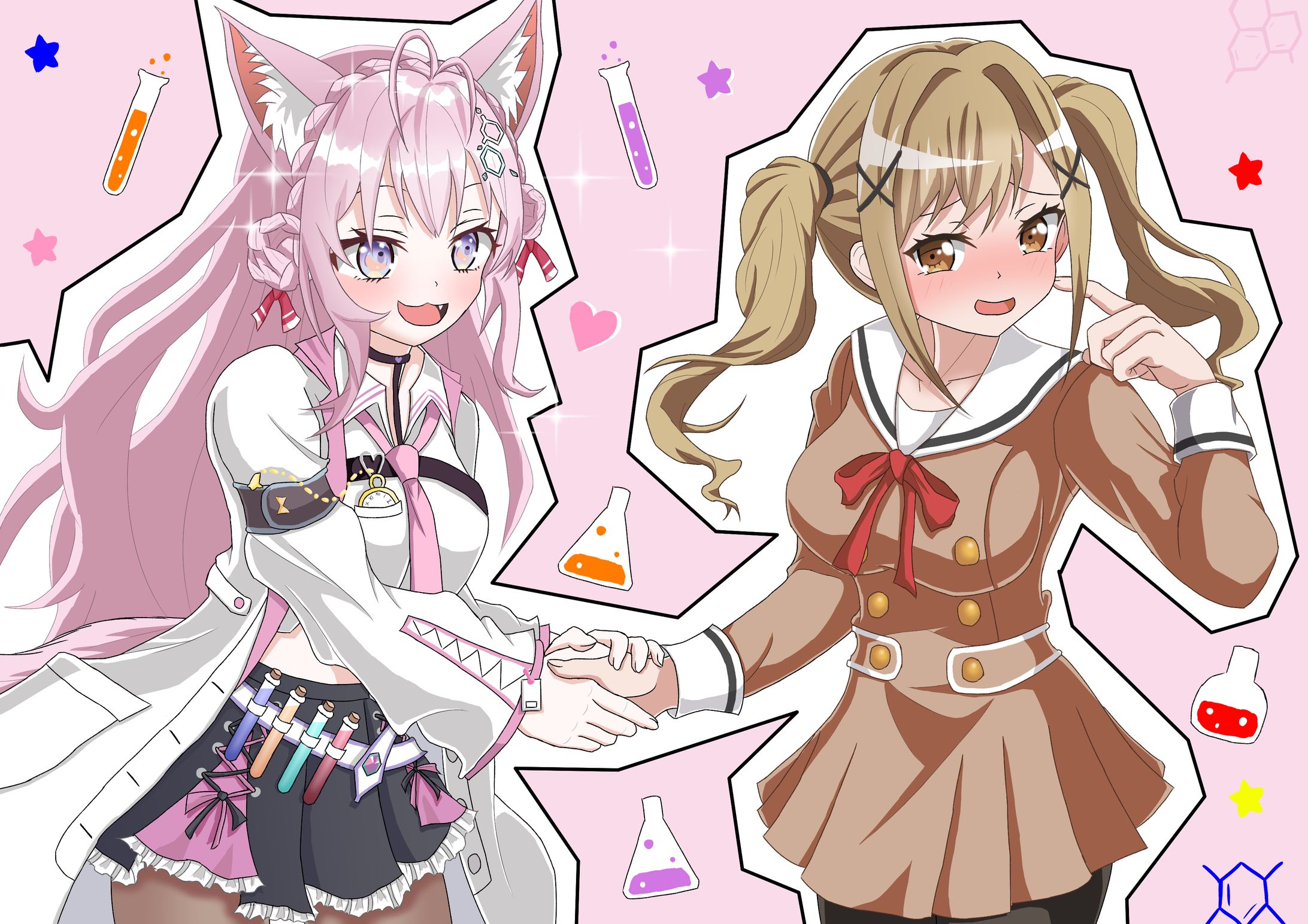 こより＆有咲-1