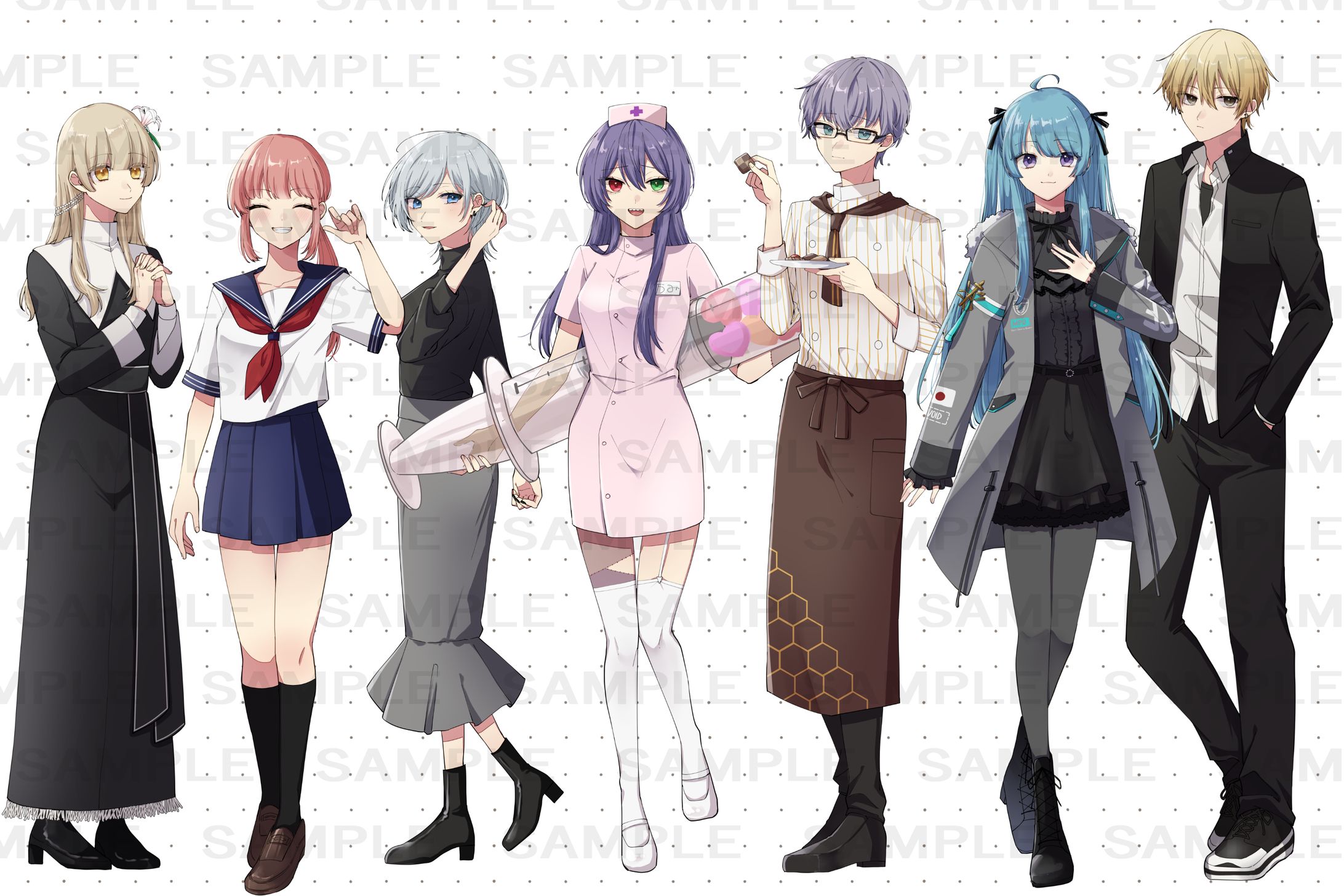 TRPG立ち絵依頼まとめ-1