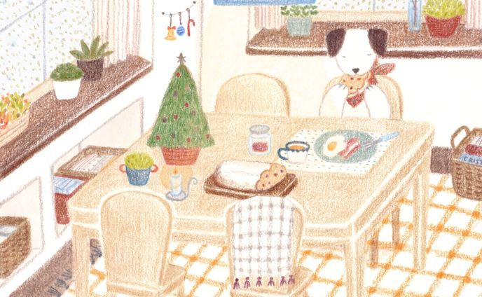 Christmas morning