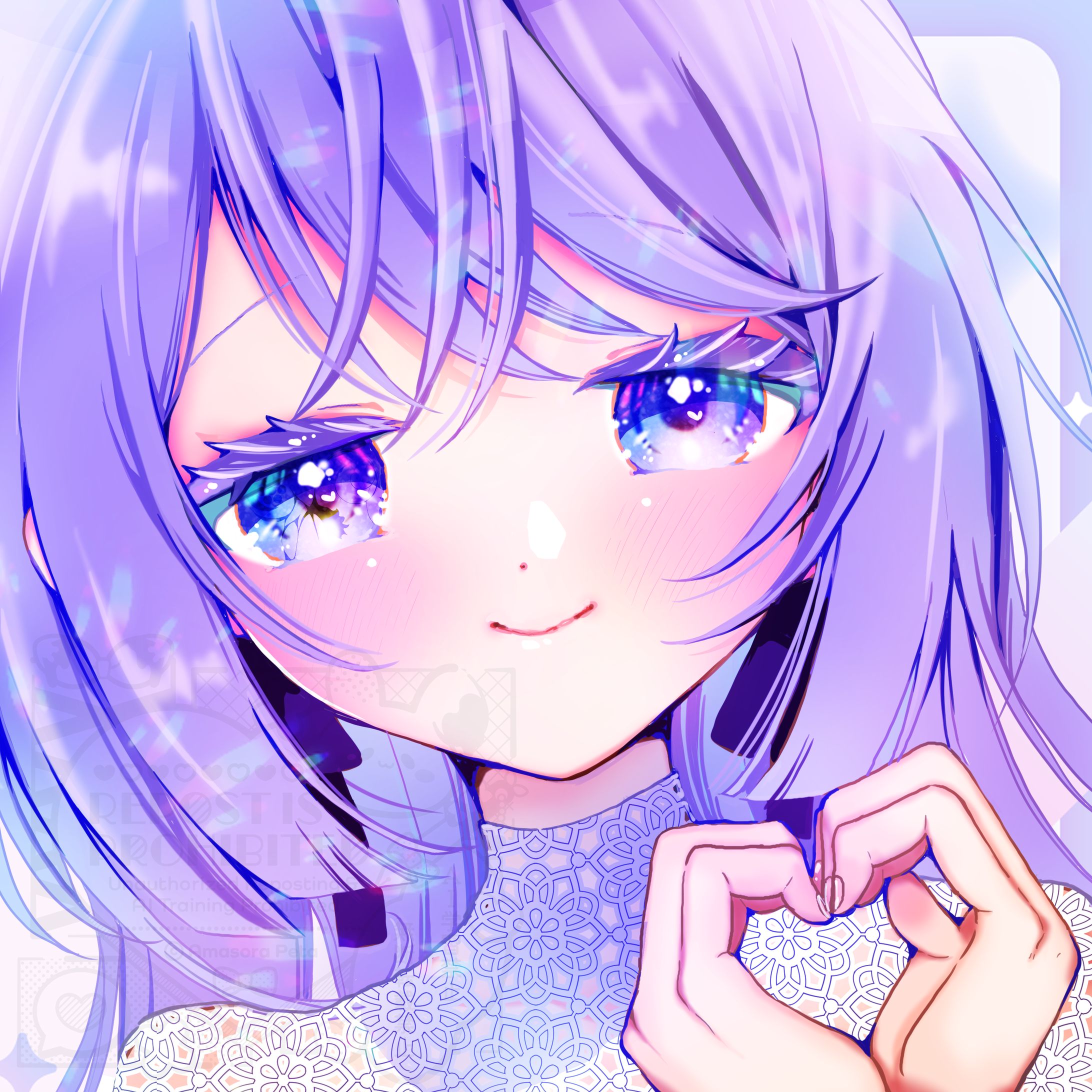 アイコンイラスト｜來蘭あんな様-1