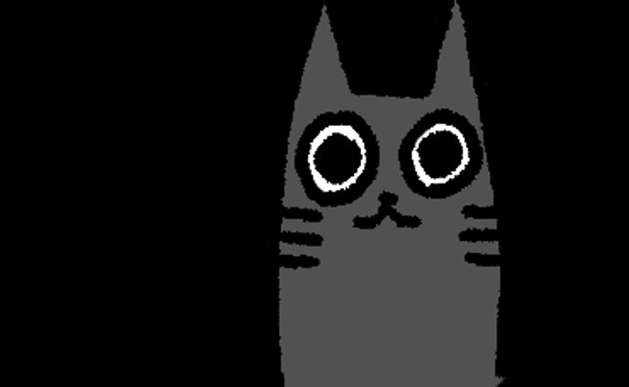 LINEスタンプ休日の猫