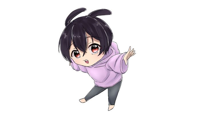 【FA】とやまる_誕生日イラスト