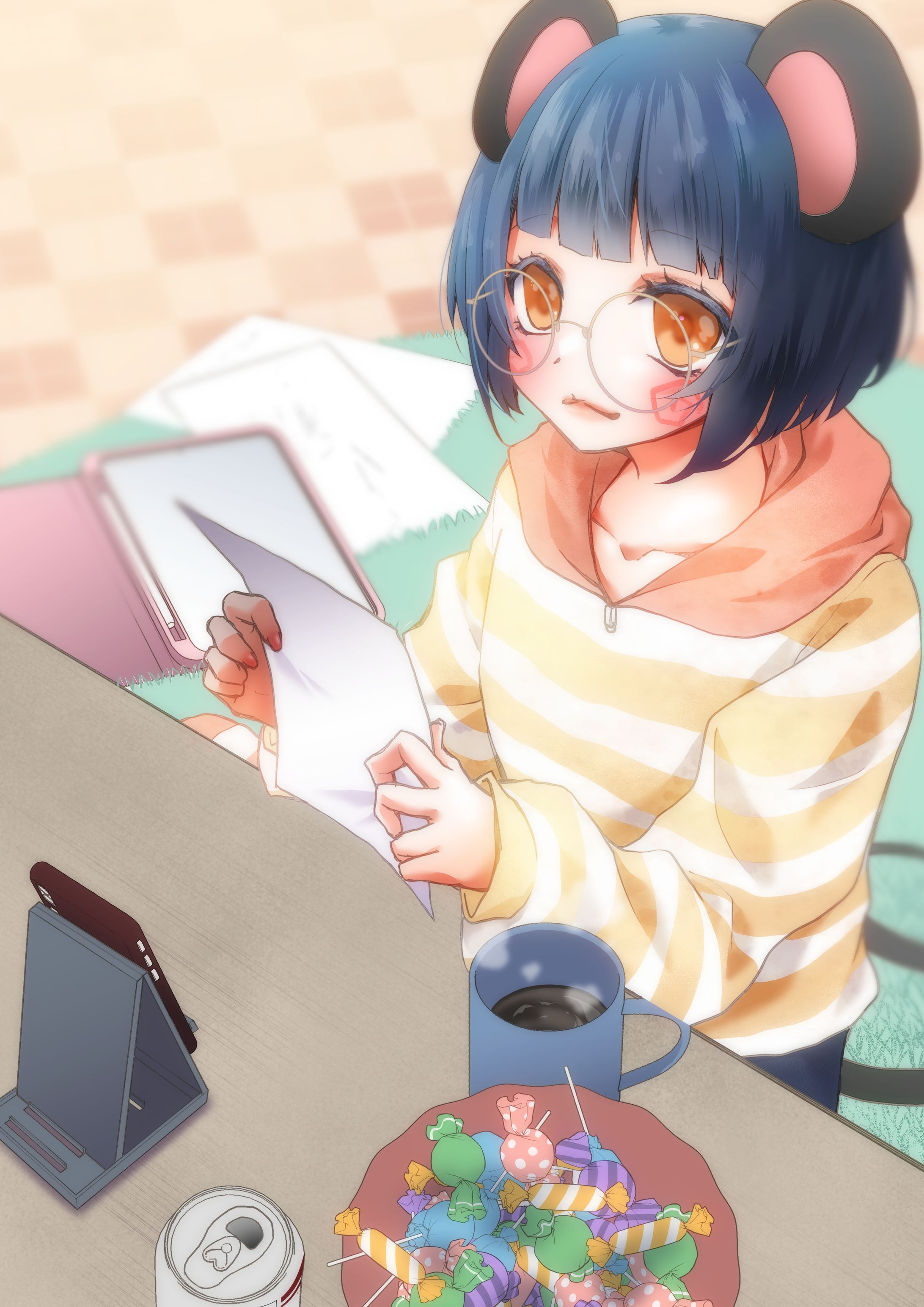 ネットラジオ用イラスト-1