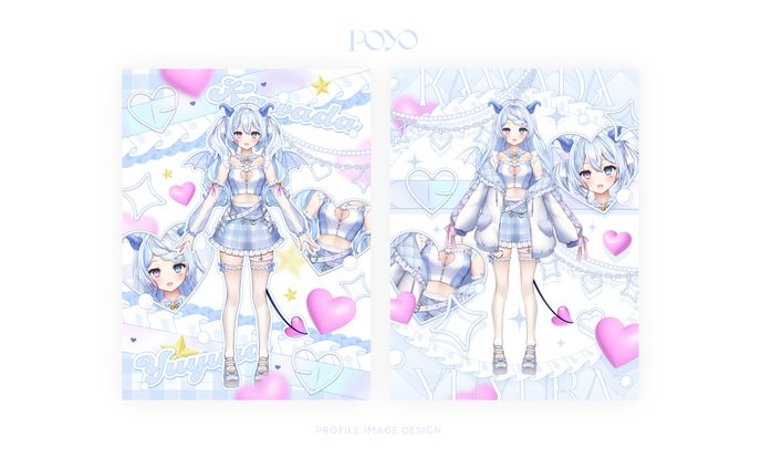 PROFILE IMAGE DESIGN / 川田ゆゆら