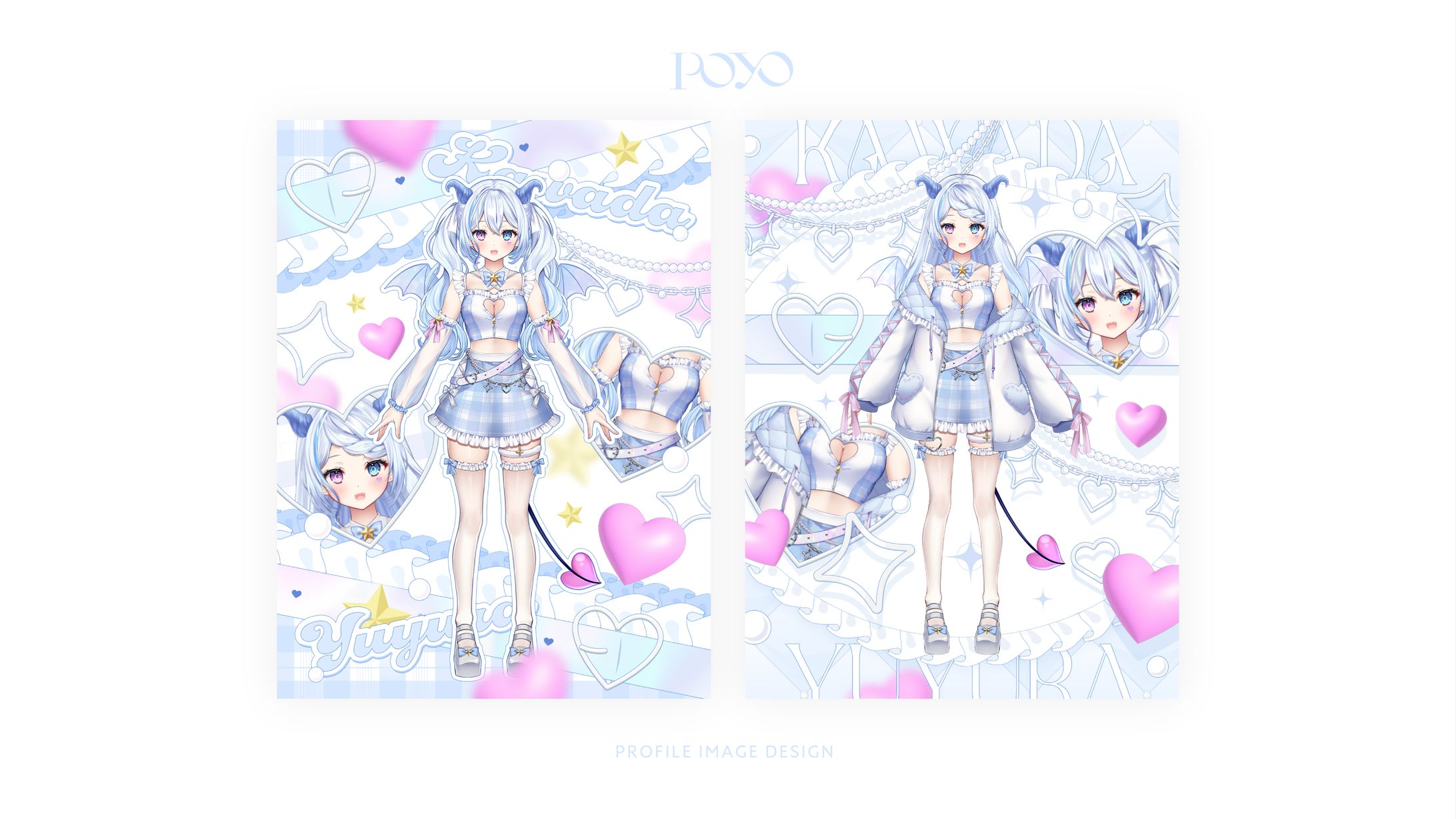 PROFILE IMAGE DESIGN / 川田ゆゆら-1