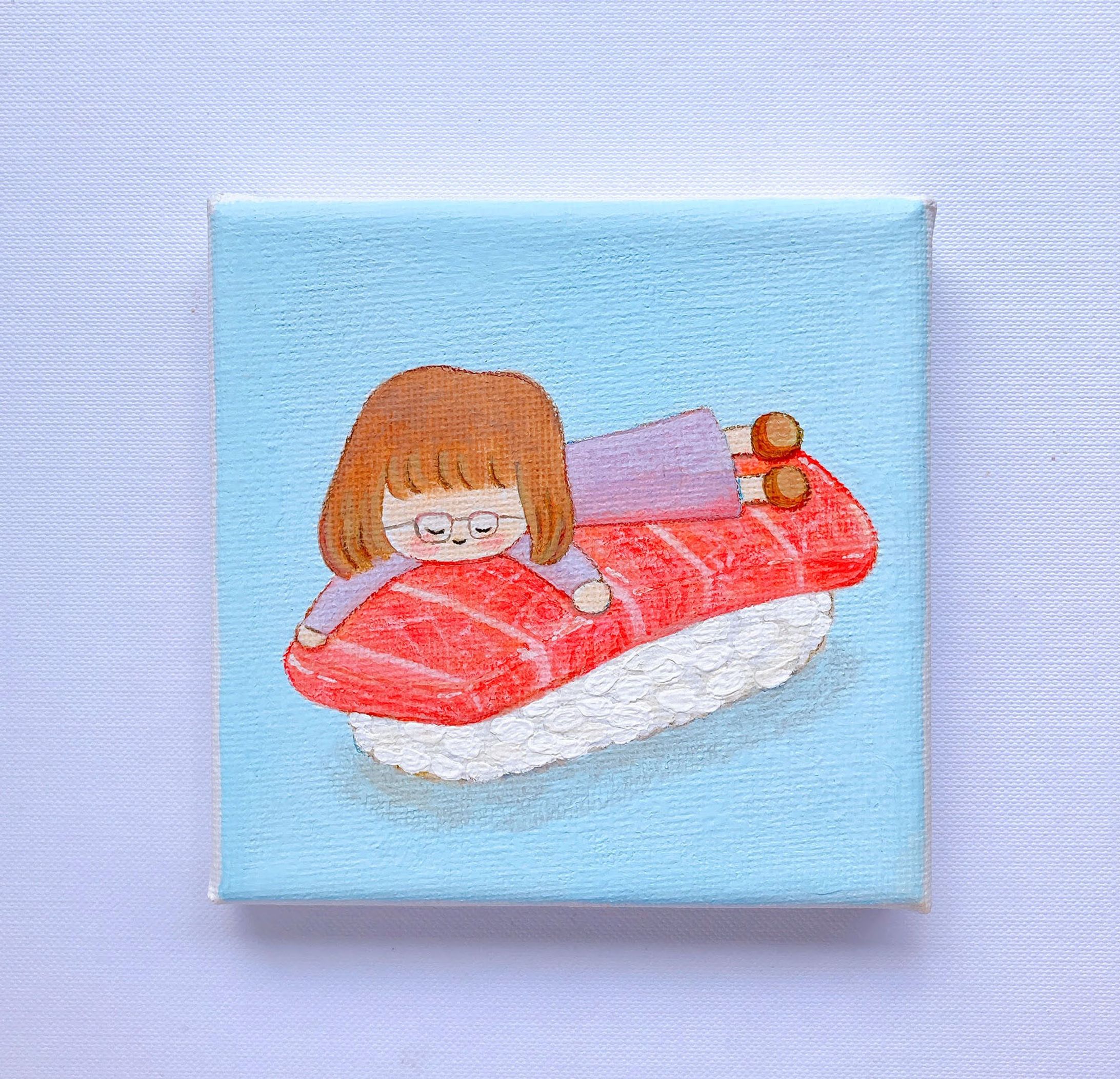 たべもの似顔絵-1