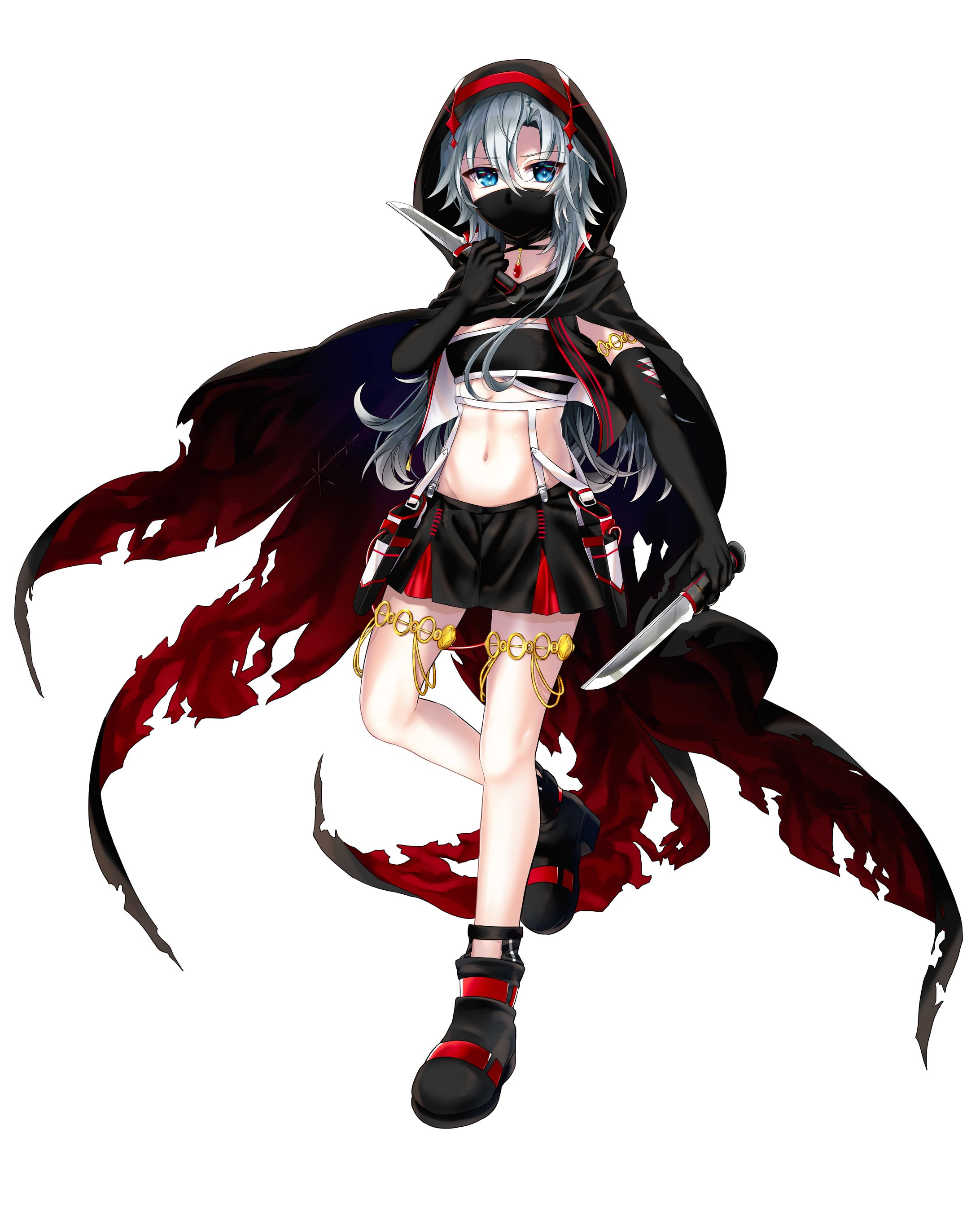 立ち絵/女アサシン-1