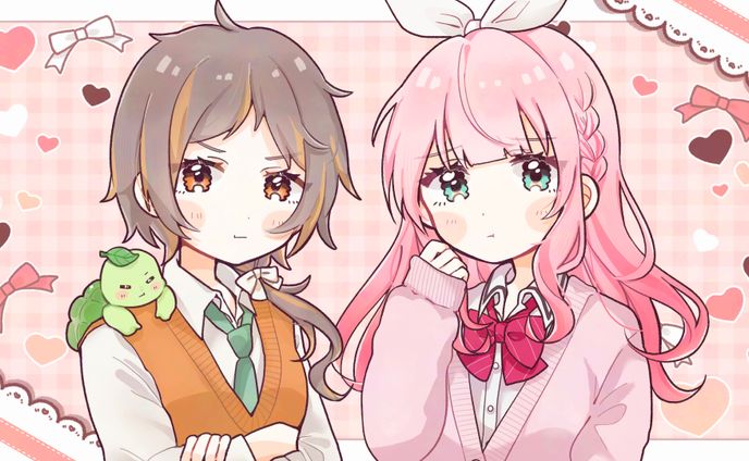 【お仕事】歌ってみたサムネイルイラスト