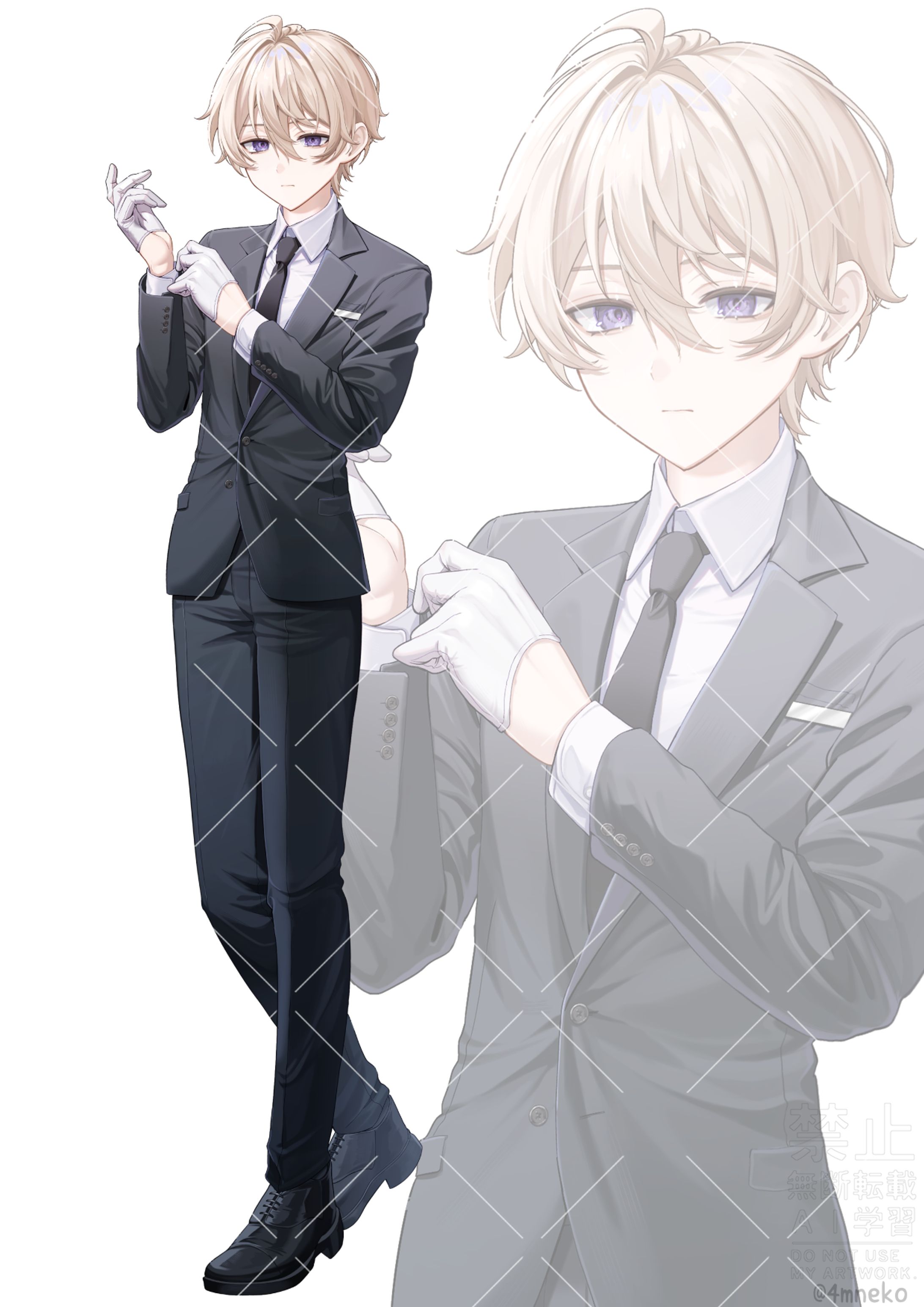 お仕事 星向真生様 TRPG用 立ち絵イラスト-1