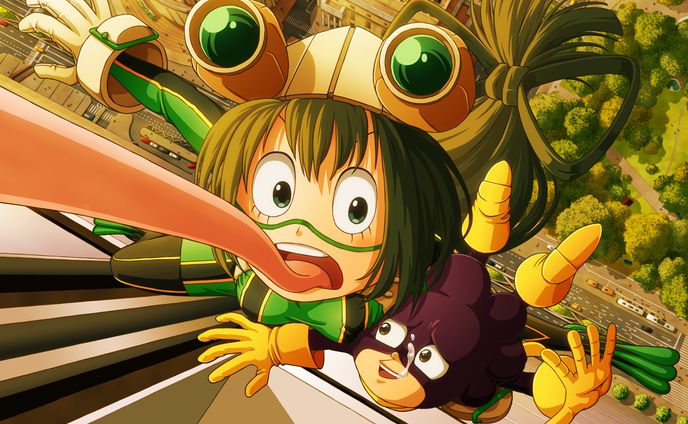 蛙吹梅雨と峰田実