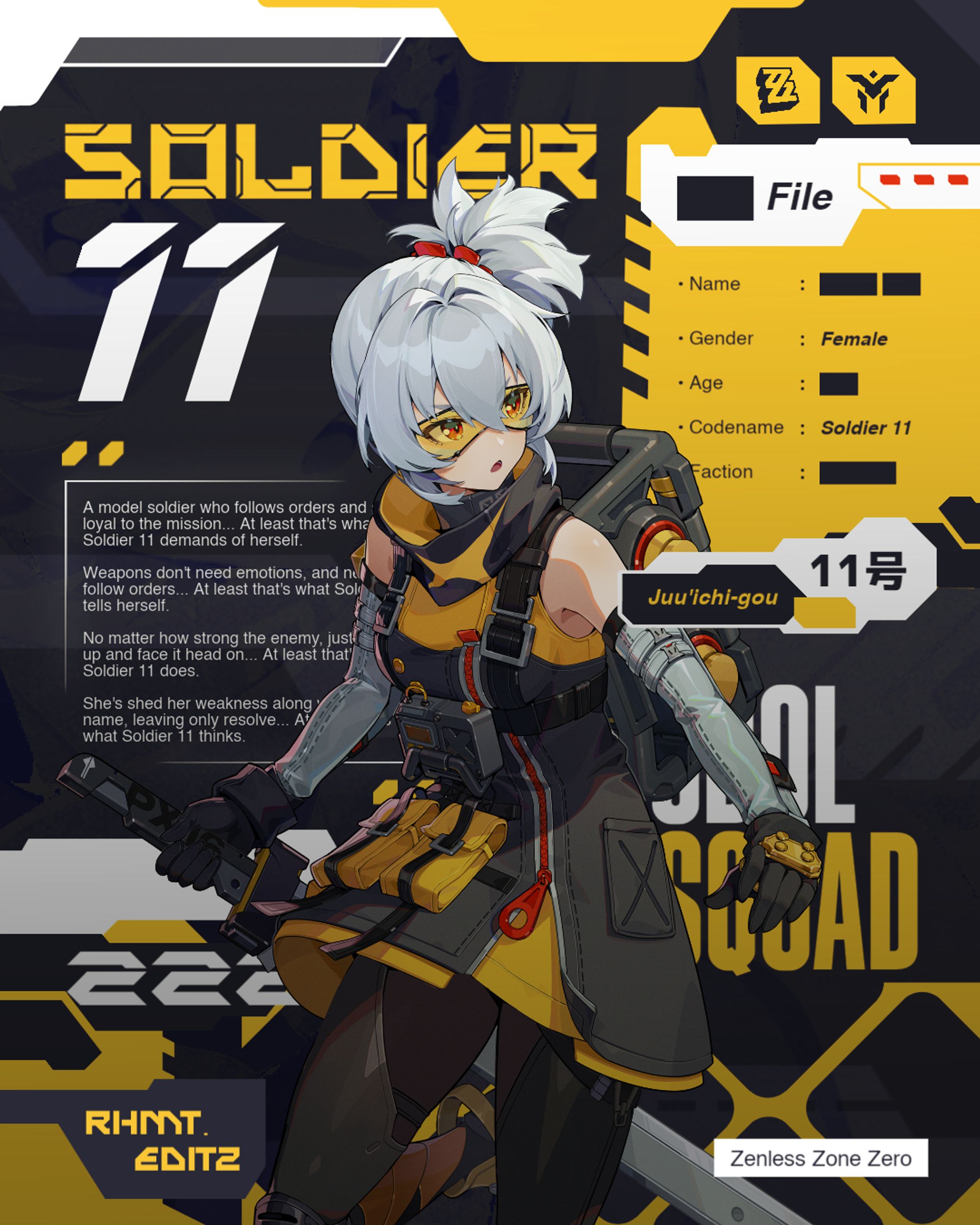 Project 10 - ZZZ Soldier 11-1