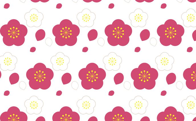 textile　梅