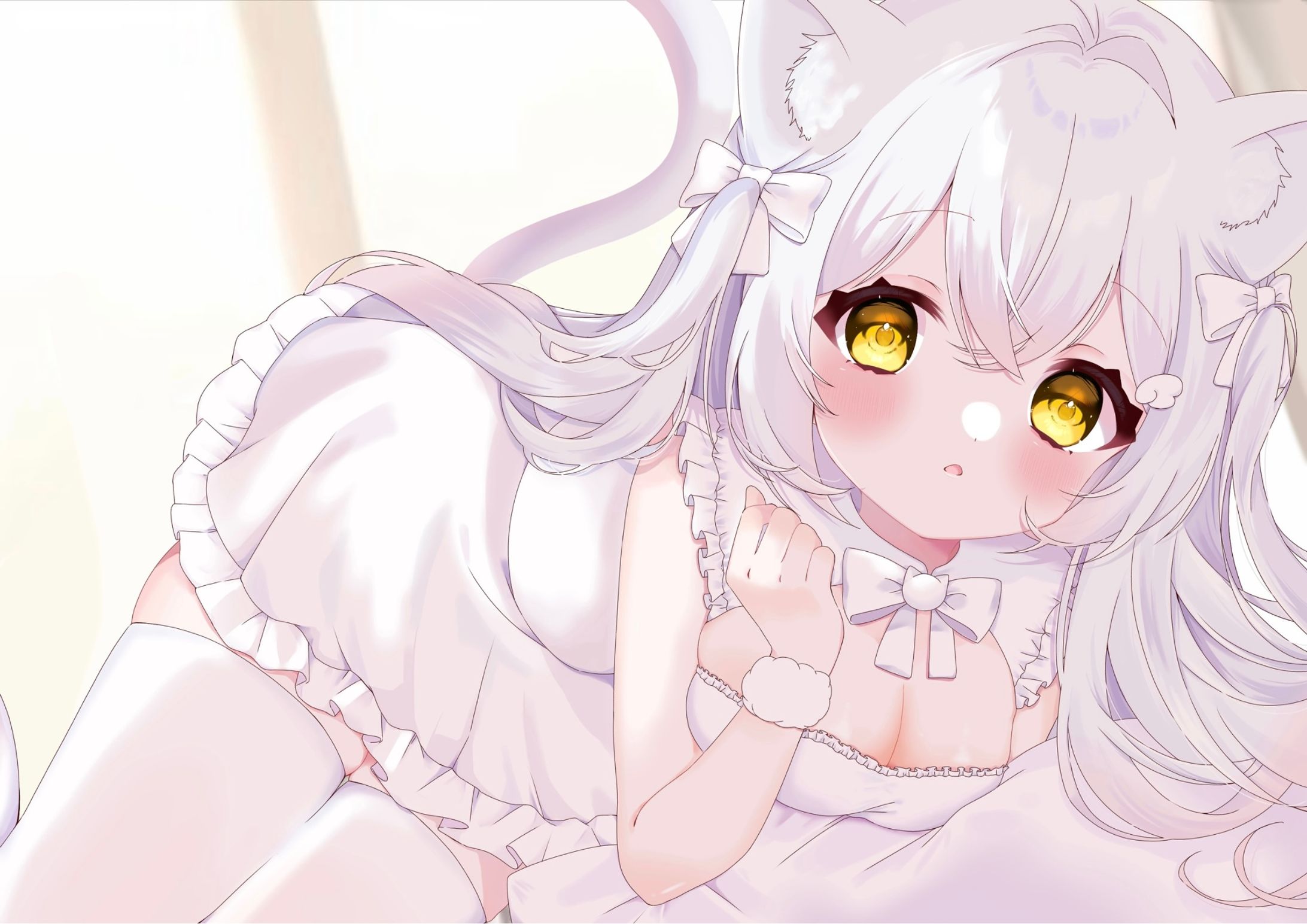 白猫の女の子-1