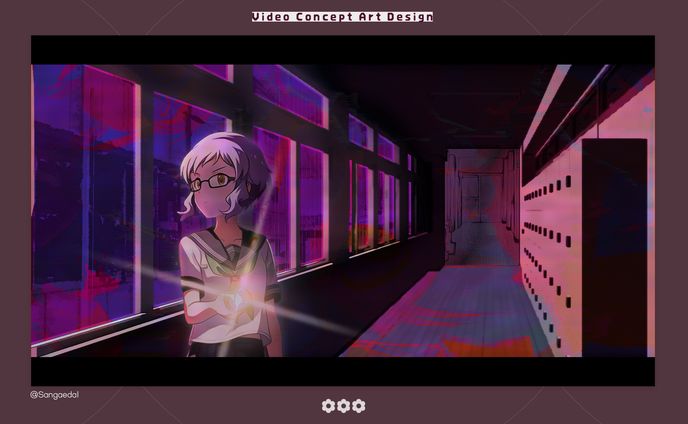 赤い世界が消える頃 / Video Concept Art Design