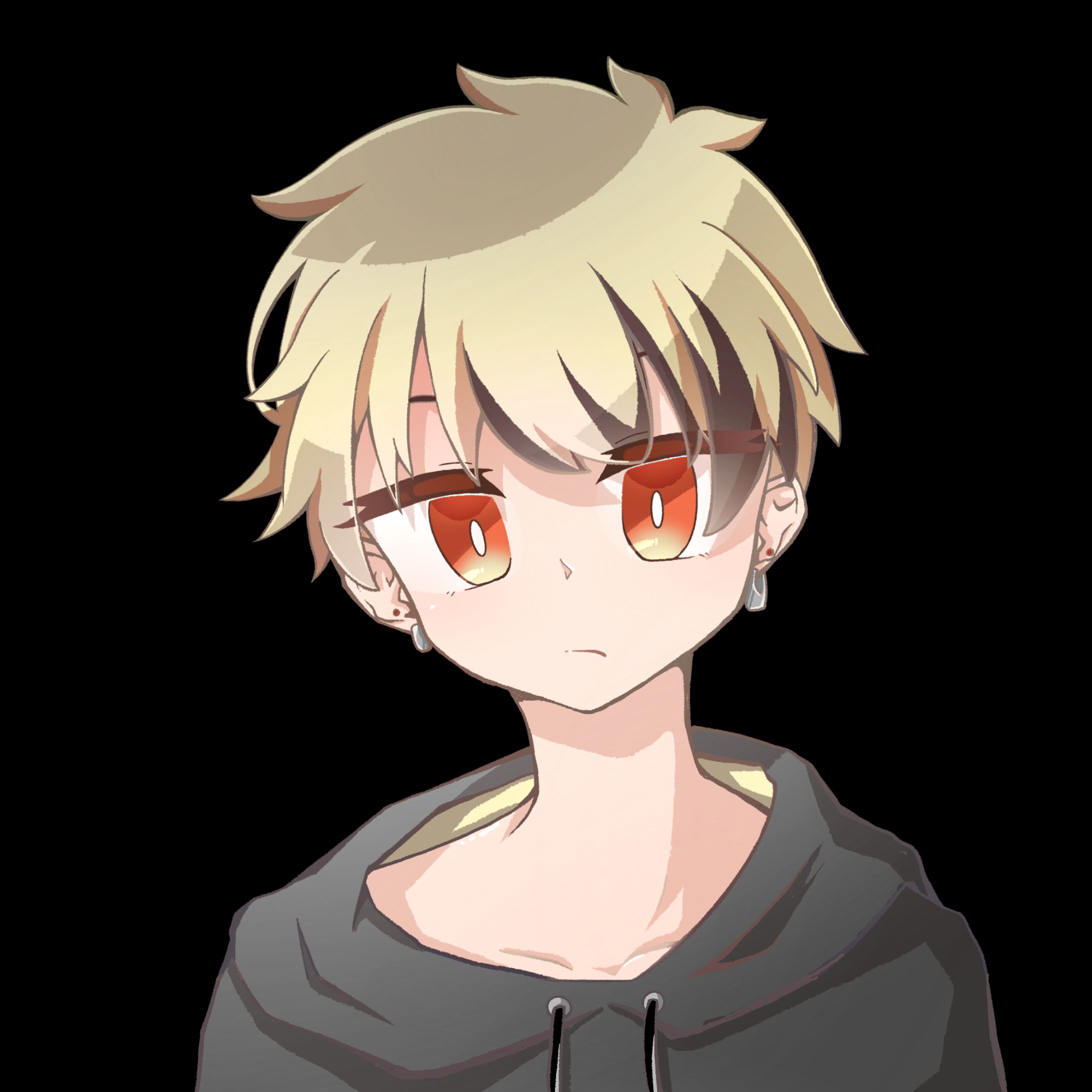 TRPG立ち絵(鹿子木秌・蒔)-1