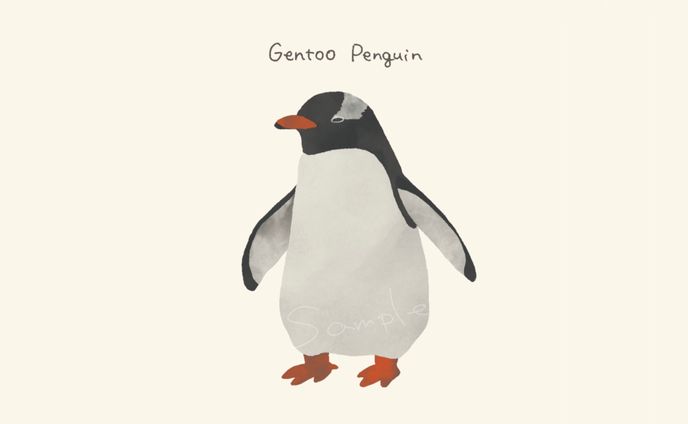 動物イラスト　ナチュラル