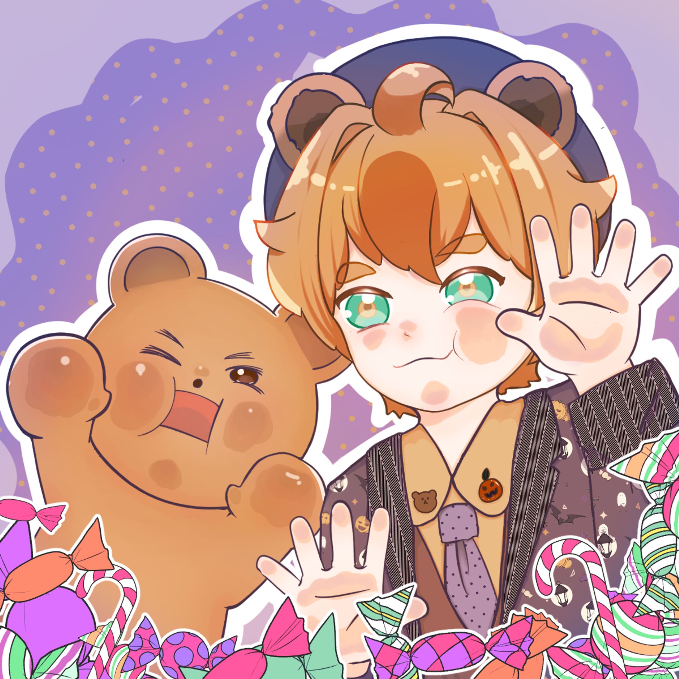 【オリジナルイラスト】Vtuberのイベントイラスト-1