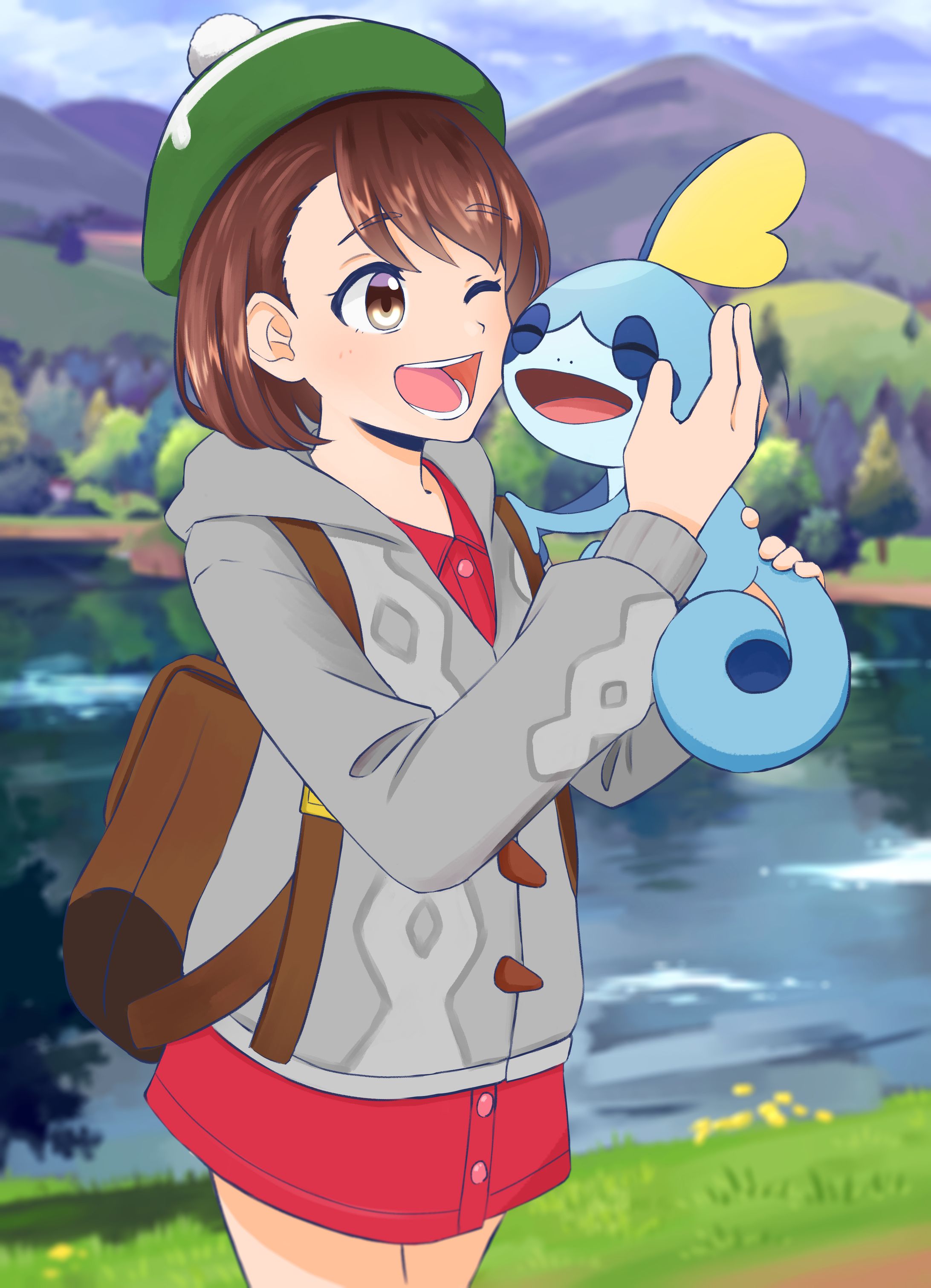 ユウリ&メッソン【ポケモン】-1