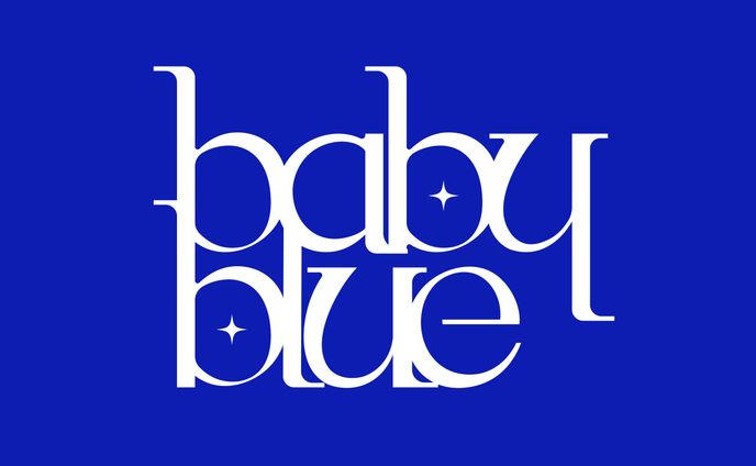babyblue ロゴデザイン