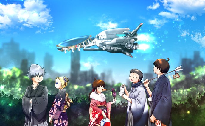 TEAM R-TYPE2019年年賀イラスト