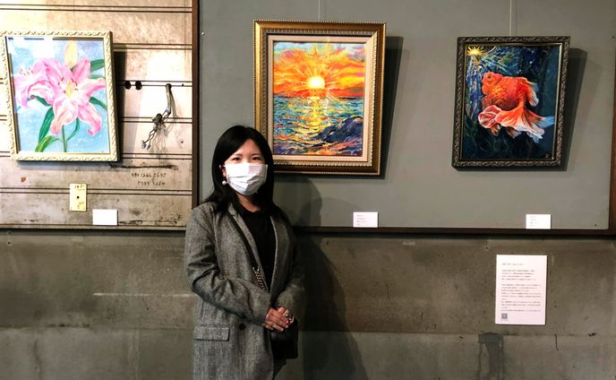 「地元の女性作家展(大田区後援)」ギャラリー南製作所　展示風景