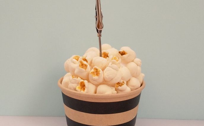 ハンドメイド作品　ポップコーン