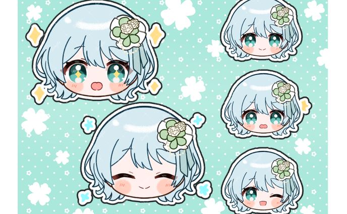 SDイラスト(ふんわり作画)