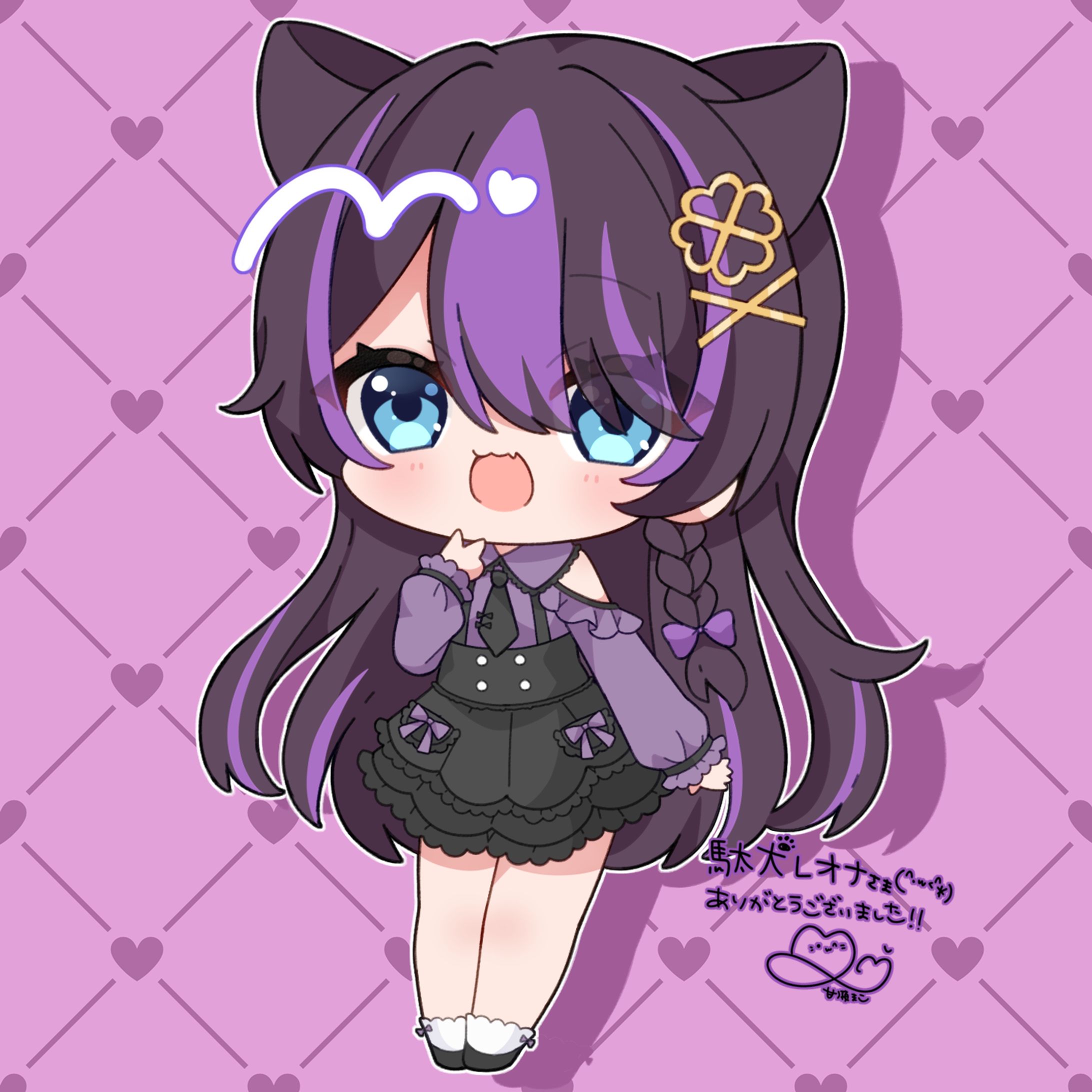 【skeb】レオナさんSDイラスト-1