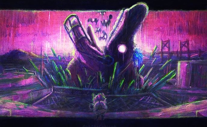 イラストレータ、色鉛筆画