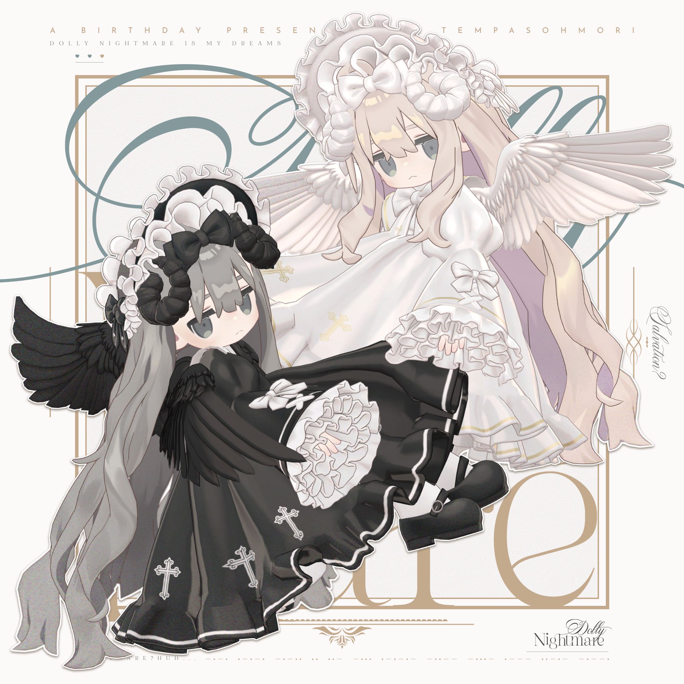 【3D制作】オリジナル衣装『Dolly Nightmare』-1