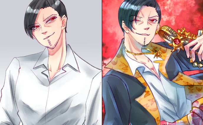 オリジナル　太陽と月