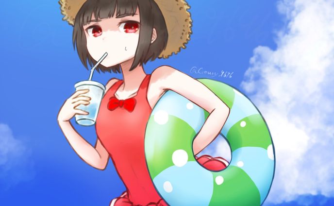 水着髭切ちゃん