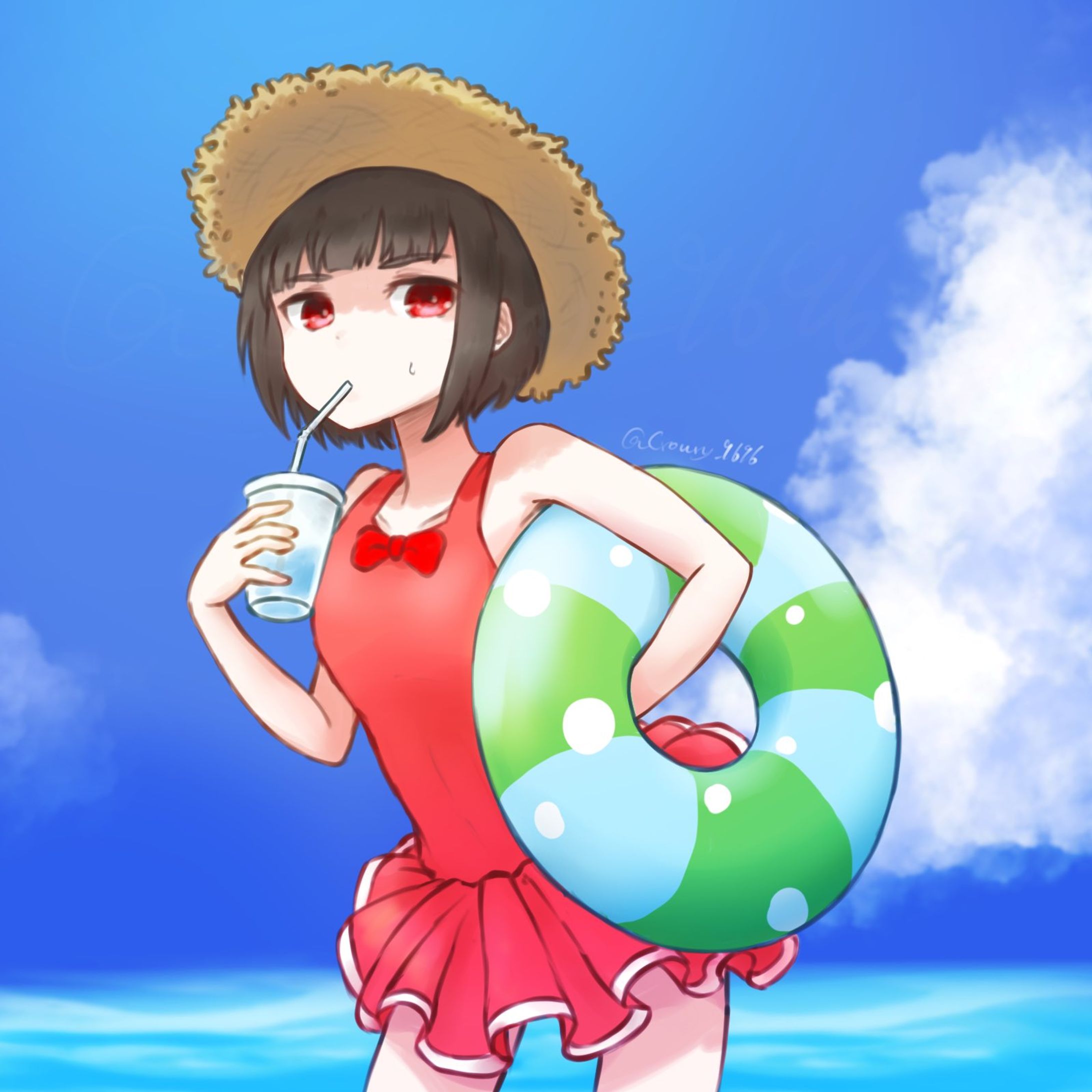 水着髭切ちゃん-1