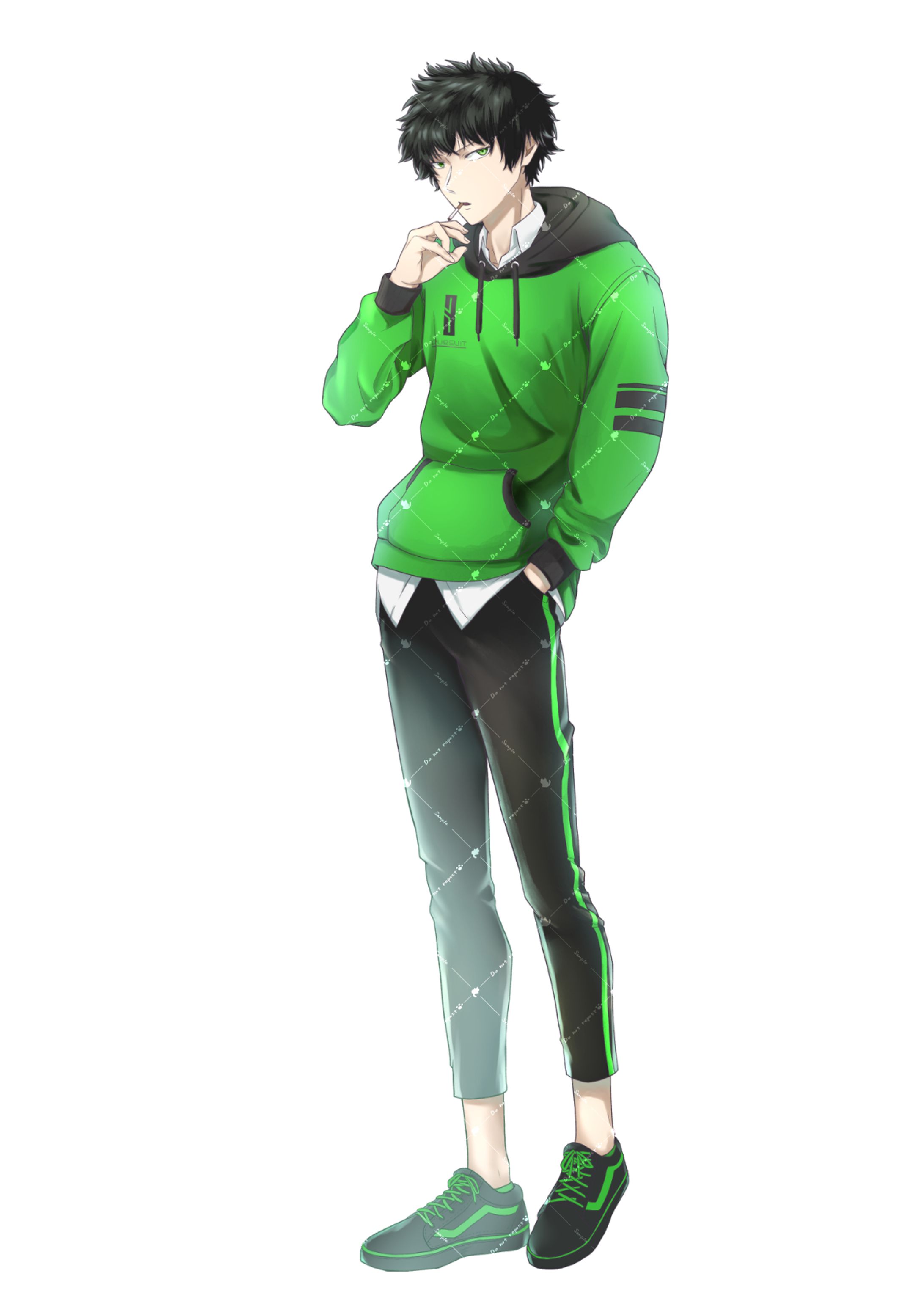 【ご依頼】探索者立ち絵 颯くん-1