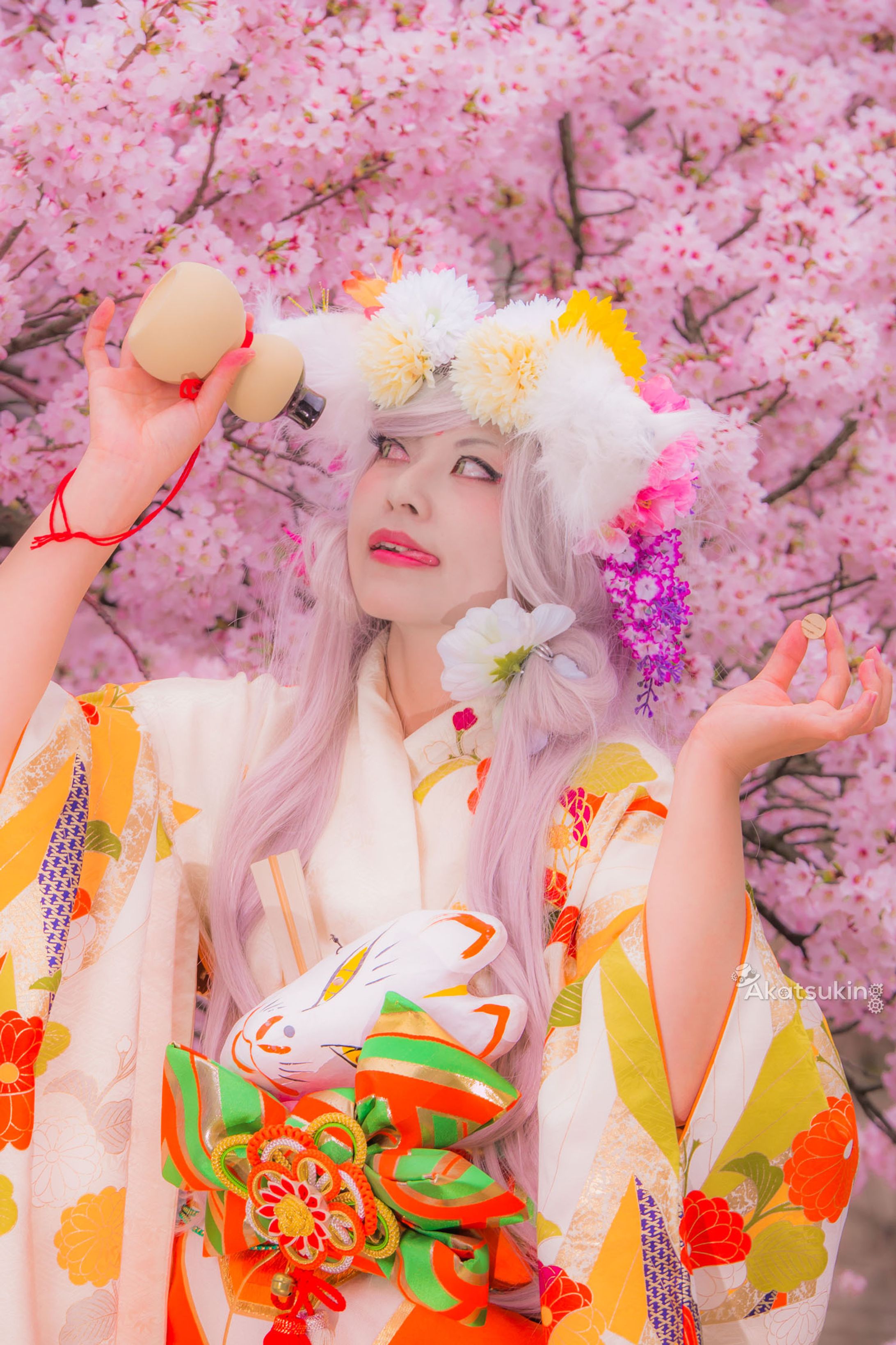 「もう、ないの？」〜九尾の花見酒〜 / "No more left?" ~ The Nine-Tailed Fox's Hanami Sake ~-1