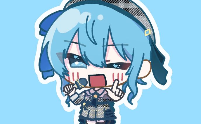 星街すいせい イラスト