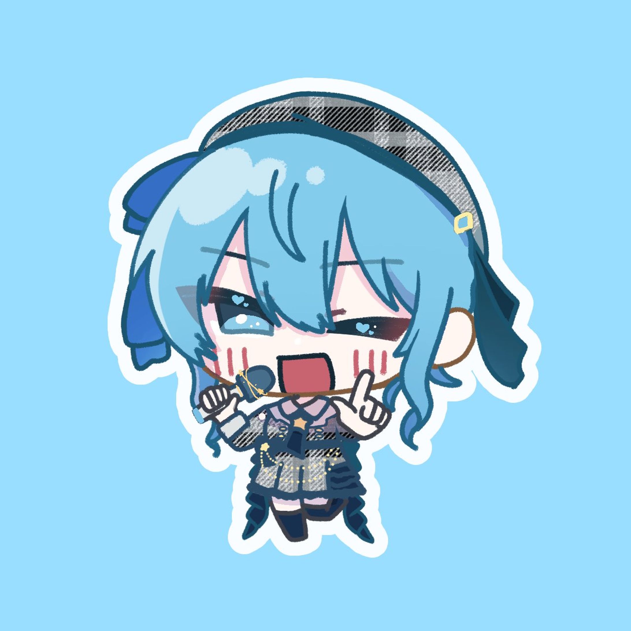 星街すいせい イラスト-1