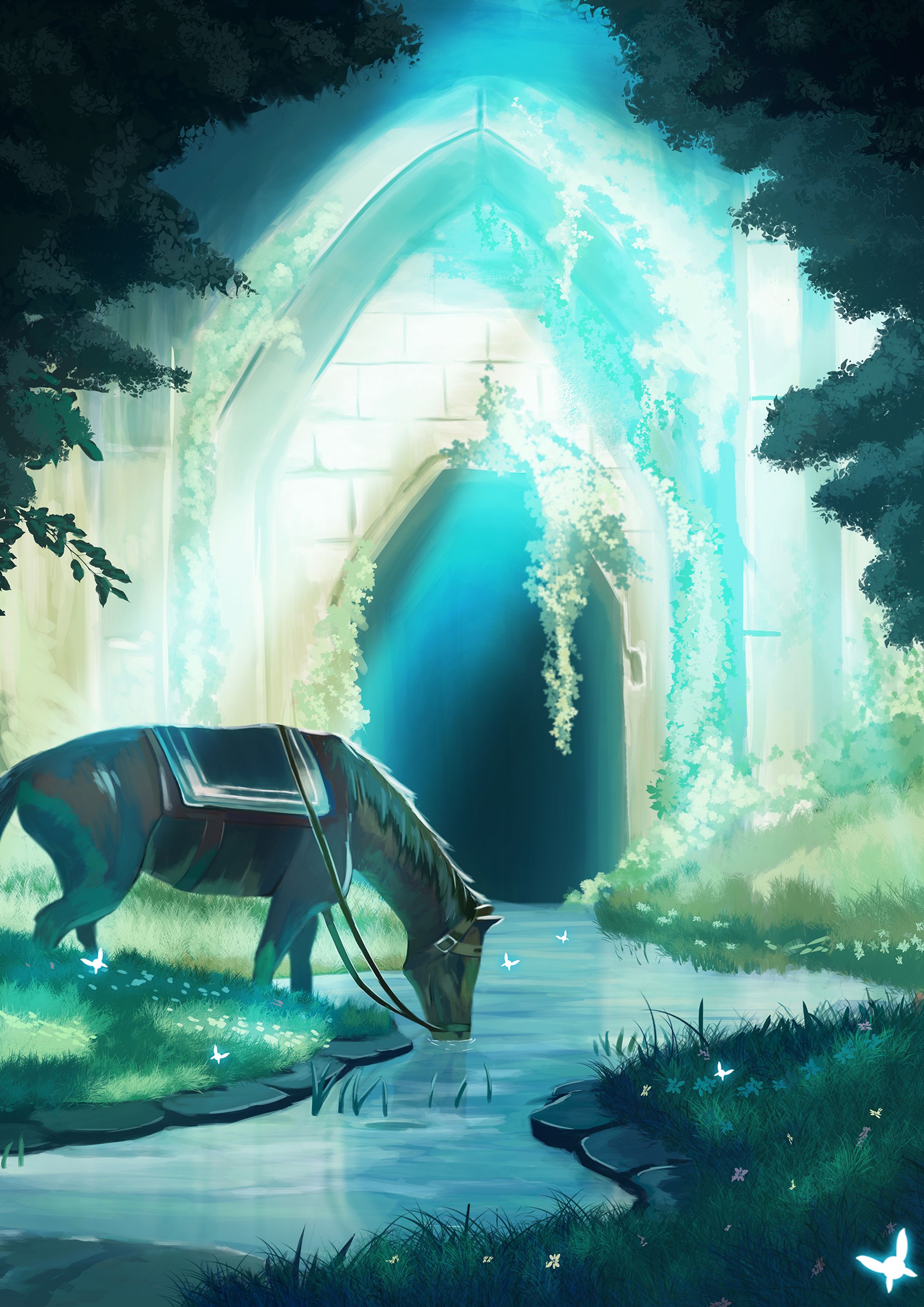 神殿の入り口-1